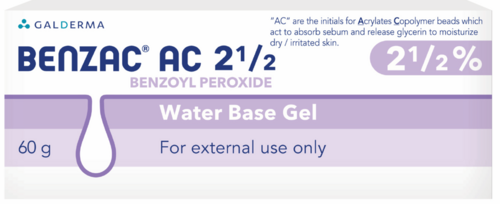Benzac AC Treatment Gel 2.5% 