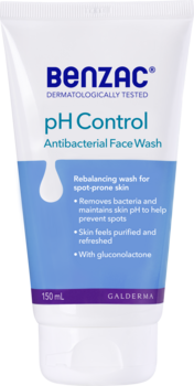 Benzac pH Control Antibacterial Face Wash